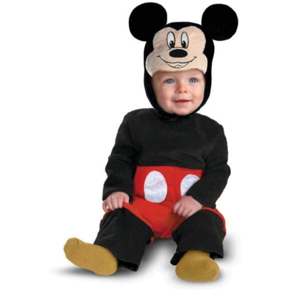 NEW 3Pc 6-12M Infant Mickey Mouse Costume - Picture 3 of 6